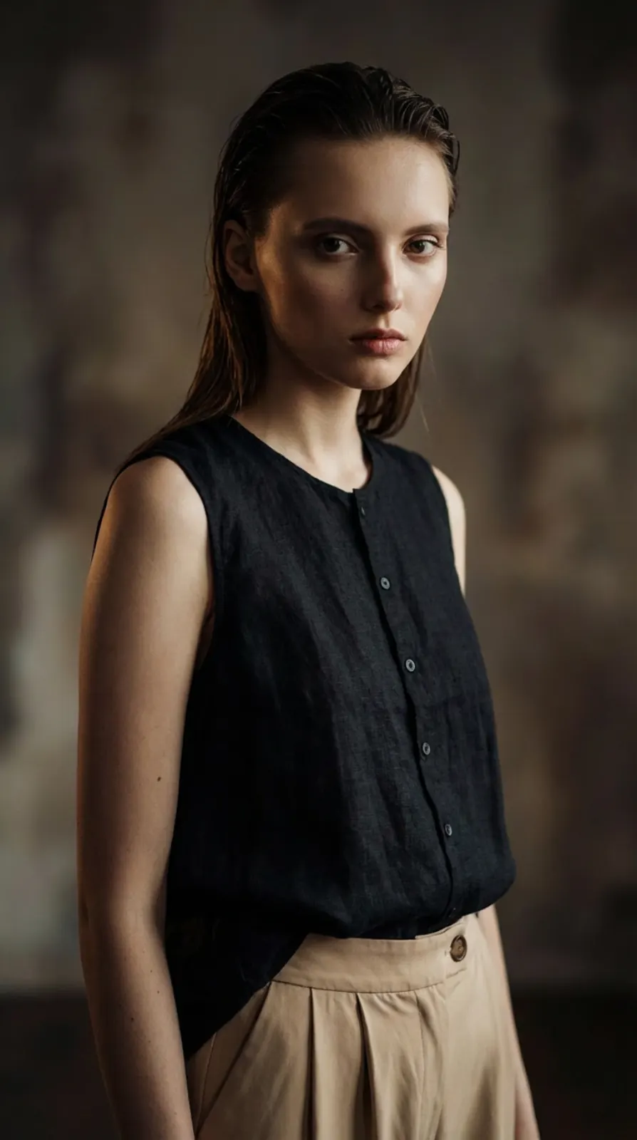 After try‑on result (Editorial style)